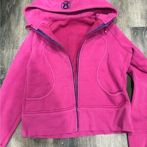 lululemon athletica Pink Hoodie Sweater